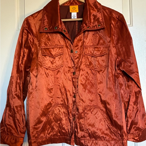 Ruby Rd. Women's Metallic Copper Utility Jacket - Picture 2 of 7